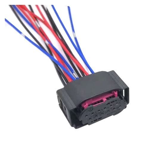 CXVFY 12-poliger Automatik-Stecker, Fahrspurdrehsensor, Rückwärtsstecker 1-967680-1 4E0 972 713 8373630-03 1534151-1 1534152-1 (12p Buchse, 1 Set) von CXVFY