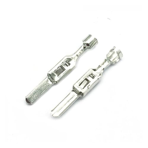 CXVFY 20 Stück H62 Messing verzinnt Verdrahtung Kupferklemmen Automotive Stecker männlich 2,8 mm Pins DJ615C-2.8×0.8A G398(20 pcs) von CXVFY