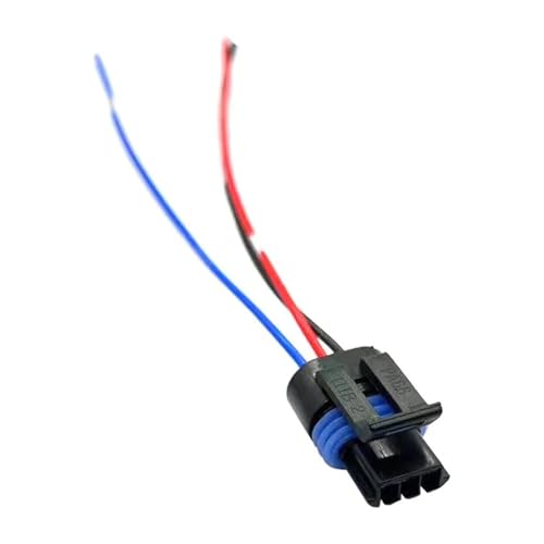 CXVFY 3-poliger Auto-Kurbelwellen-Positionssensor TPS-Kabelbaumstecker 12162182 Zündspule Wassertemperatur 12162185(3p female A,1 set) von CXVFY