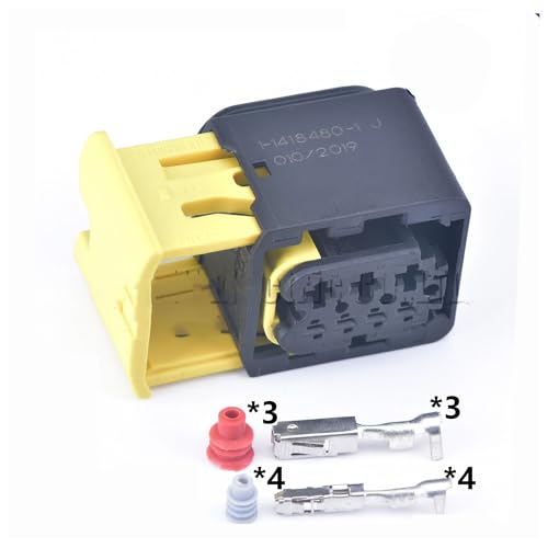 CXVFY 7 Pin TE Tyco 1-1418480-1 Wasserdichter Hochleistungs-LKW-versiegelter Stecker Kfz-Buchse 1-1703648-1 1670364-1 1670057-1 1-1670214-1(Female with Pin) von CXVFY
