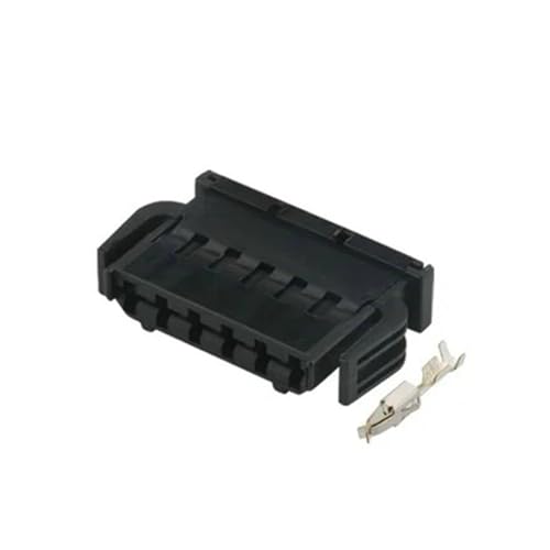 CXVFY Auto 6-poliger Stecker 893971636 893 971 636 Verkabelung nicht versiegelter elektrischer Kabelbaumstecker mit Klemmen(2pcs) von CXVFY