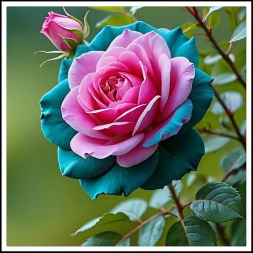 【CXXFGFT】-Rosenzwiebeln - Winterharte Stauden- Rosenwurzeln-Rosenkletterpflanzen- Hochzeitsblumen -5 Rhizome-D von CXXFGFT