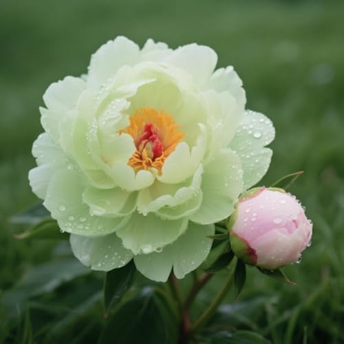 Pfingstrose Rhizome/pflegeleicht/Trockenheitsresistent und kälteresistent///-【CXXFGFT】-6 Rhizome-C von CXXFGFT