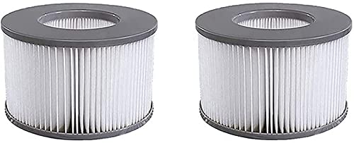 CXYXHW Ersatz Pool Filter für MSPA Whirlpool,Filter Cartridge Whirlpool zubehör für Whirlpool Filter,Filterkartuschen für aufblasbare Pools (2) von CXYXHW