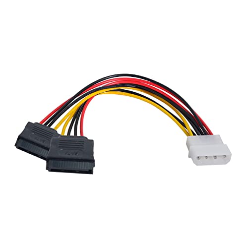 CY 15Pin Stromkabel IDE 4pin Disk Power Stecker zu Dual SATA weiblichen Splitter Y 1 zu 2 Verlängerungskabel 12V+5V CY 15Pin Stromkabel IDE 4pin Disk Power Stecker zu Dual SATA weiblichen Splitter Y 1 zu 2 Verlängerungskabel 12V+5V von CY