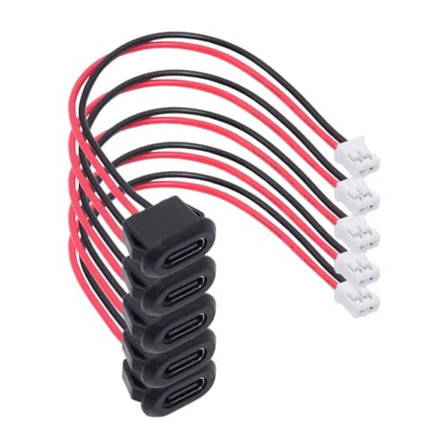 CY 5pcs/set DIY OEM Type C Female Socket to 2Pin Header Cable Pitch=2.0mm Latch Mount Type DC 5V Power CY 5pcs/set DIY OEM Type C Female Socket to 2Pin Header Cable Pitch=2.0mm Latch Mount Type DC 5V Power von CY