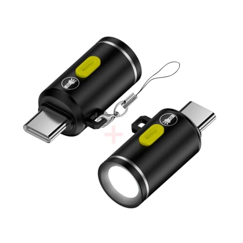 CY Adapter 2 Stück/Set USB-C Typ-C Stecker LED-Licht Innenatmosphärenbeleuchtung für draußen Wandern Radfahren Telefon Laptop Ladegerät Nachtlampe 210 Lumen CY Adapter 2 Stück/Set USB-C Typ-C Stecker LED-Licht Innenatmosphärenbeleuchtung für draußen Wandern Radfahren Telefon Laptop Ladegerät Nachtlampe 210 Lumen von CY