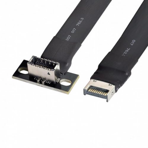 CY Cable USB 3.2 Typ-E IDC 20-poliger Frontpanel-Header Stecker auf Buchse Verlängerungskabel 20 Gbps CY Cable USB 3.2 Typ-E IDC 20-poliger Frontpanel-Header Stecker auf Buchse Verlängerungskabel 20 Gbps von CY