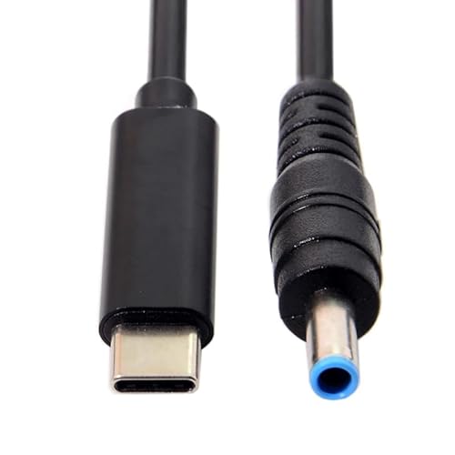 CY Kabel Typ C USB-C-Eingangsquelle 65 W auf DC 4,5 x 3,0 mm Stromladekabel 19,5 V, kompatibel mit Laptop 18–20 V von CY