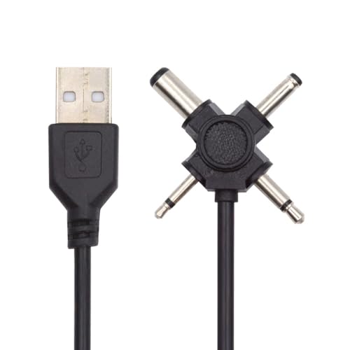 CY Kabel USB 2.0 Typ A Stecker auf 4-in-1 DC 5 V 5,5 x 2,1 mm 4,0 x 1,7 mm Mono 3,5 mm 2,5 mm Netzstecker Hohlstecker Ladekabel CY Kabel USB 2.0 Typ A Stecker auf 4-in-1 DC 5 V 5,5 x 2,1 mm 4,0 x 1,7 mm Mono 3,5 mm 2,5 mm Netzstecker Hohlstecker Ladekabel von CY