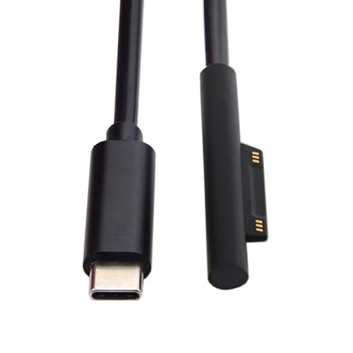 CY Kabel USB 3.1 Typ C USB-C DC 12–15 V kompatibel mit Surface Pro3 Pro4 Pro5 Pro6 Pro7 Pro8 Pro9 Pro X Book Ladekabel CY Kabel USB 3.1 Typ C USB-C DC 12–15 V kompatibel mit Surface Pro3 Pro4 Pro5 Pro6 Pro7 Pro8 Pro9 Pro X Book Ladekabel von CY