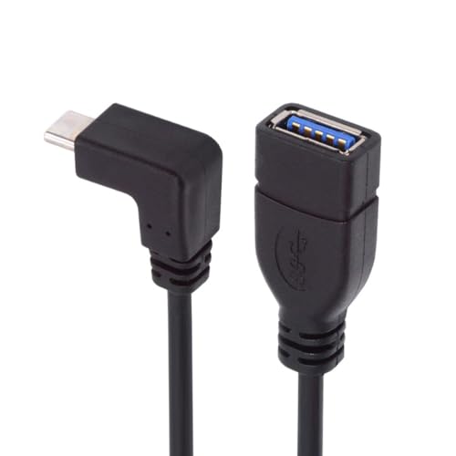 CY-Kabel USB-C USB 3.1 Typ-C-Stecker auf USB 3.0-A-Buchse 10 Gbit/s OTG-Datenstromkabel nach oben und unten abgewinkelt CY-Kabel USB-C USB 3.1 Typ-C-Stecker auf USB 3.0-A-Buchse 10 Gbit/s OTG-Datenstromkabel nach oben und unten abgewinkelt von CY