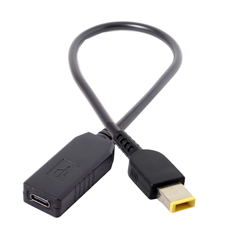 chenyang USB C auf Rechteck ThinkPad X1 11.0x4.5mm Power Plug PD 65W Emulator Trigger Ladekabel chenyang USB C auf Rechteck ThinkPad X1 11.0x4.5mm Power Plug PD 65W Emulator Trigger Ladekabel von chenyang