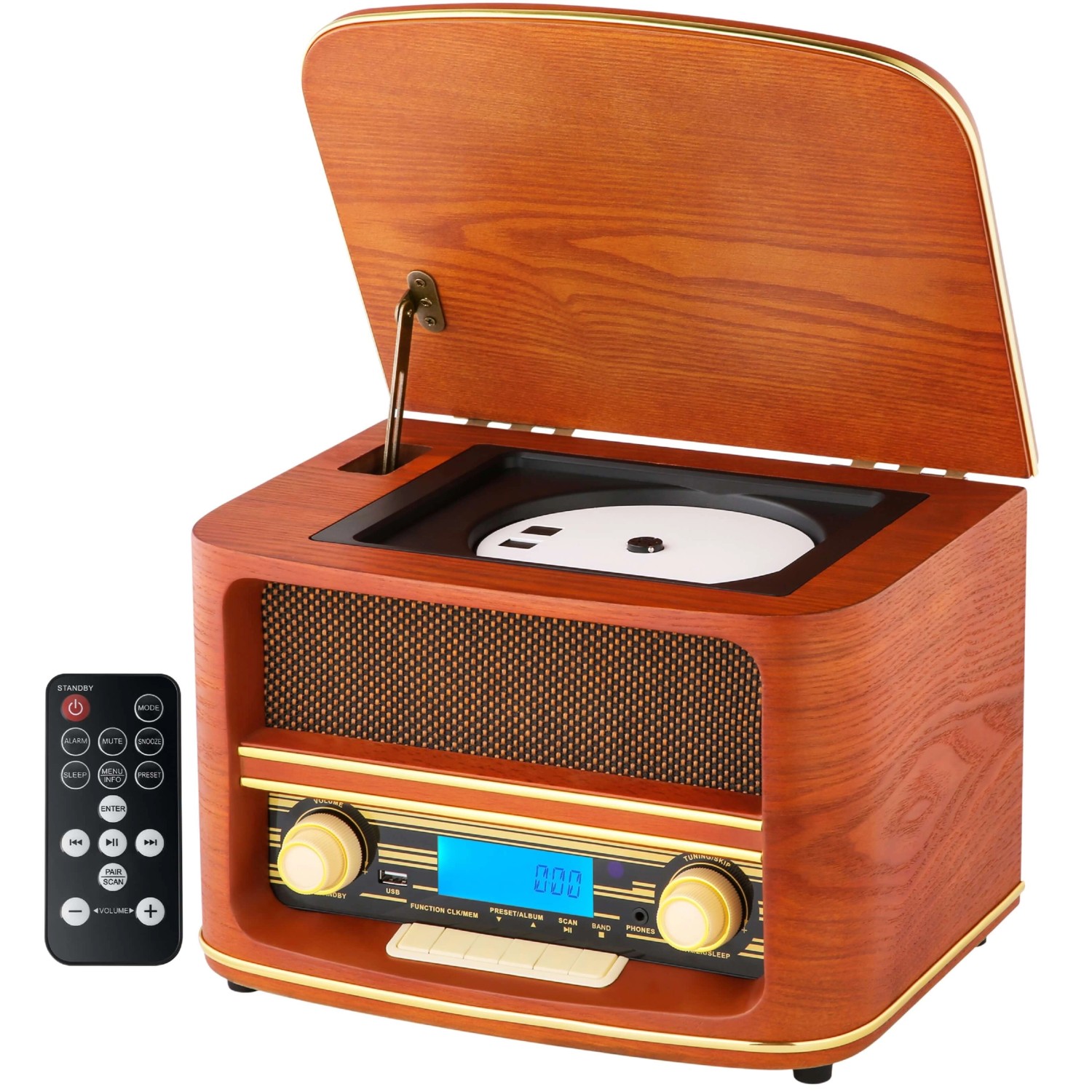 Cyberlux CL-3050 Retro Nostalgieradio CD MP3 USB Bluetooth Player Cyberlux CL-3050 Retro Nostalgieradio CD MP3 USB Bluetooth Player von CYBERLUX