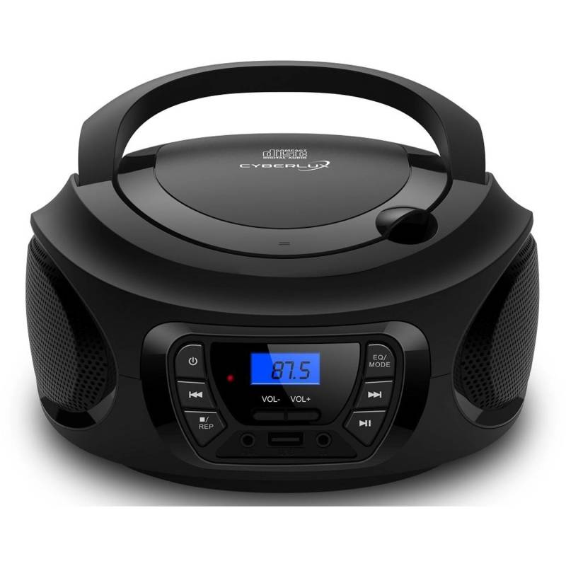 Cyberlux CL-600 CD-Player Tragbar CD/MP3/USB Radio Schwarz Cyberlux CL-600 CD-Player Tragbar CD/MP3/USB Radio Schwarz von CYBERLUX