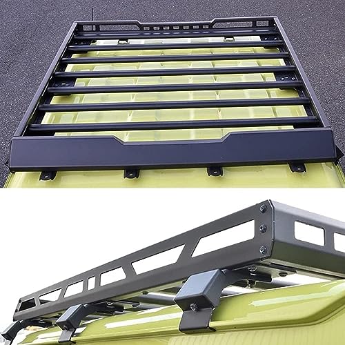 CYBFC 2 Stück Aluminium Relingträger Dachträger Dachgepäckträger für Suzuki Jimny JB64 JB74 2019-2022 2023 2024, Gepäcktransport Reisen Camping Crossbar Roof Racks,A-no-Spot-Light-Hole CYBFC 2 Stück Aluminium Relingträger Dachträger Dachgepäckträger für Suzuki Jimny JB64 JB74 2019-2022 2023 2024, Gepäcktransport Reisen Camping Crossbar Roof Racks,A-no-Spot-Light-Hole von CYBFC