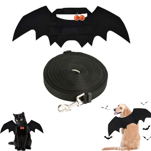 Hundekostüm, Hundekostüm Halloween, Halloween Hundekostüm, Hunde Halloween Kostüm, Hunde Kostüm Halloween, Kostüm Hund, Kostüm Für Hunde, Hund Kostüm, Fledermausflügel Katze Für Party,Cosplay von CYBGQP