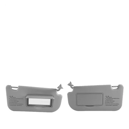 CYBSFKJ 1 Paar Auto-Sonnenblenden mit Kosmetikspiegel 85202-03000 8520103000 for Sportage 2004-2010 Sonnenblende Makeup-A07U von CYBSFKJ