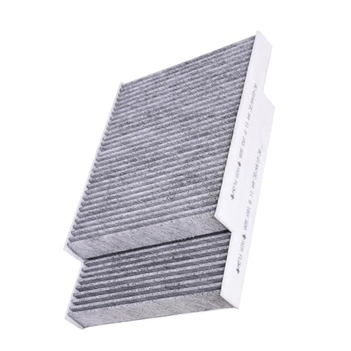CYBSFKJ 2 Stück Aktivkohle-Luftfilter 64119163329 for F10 F11 F18 535i 528i 650i 640i M6 Luftfilter-Conditioner-Ersatzkit CYBSFKJ 2 Stück Aktivkohle-Luftfilter 64119163329 for F10 F11 F18 535i 528i 650i 640i M6 Luftfilter-Conditioner-Ersatzkit von CYBSFKJ
