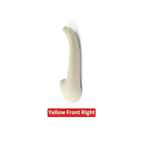 CYBSFKJ 3 Farben Verbessertes Auto-Innenzubehör Türgriff Ersatz for W203 C-Klasse 2000-2007 2038101551(Front Right Yellow) von CYBSFKJ