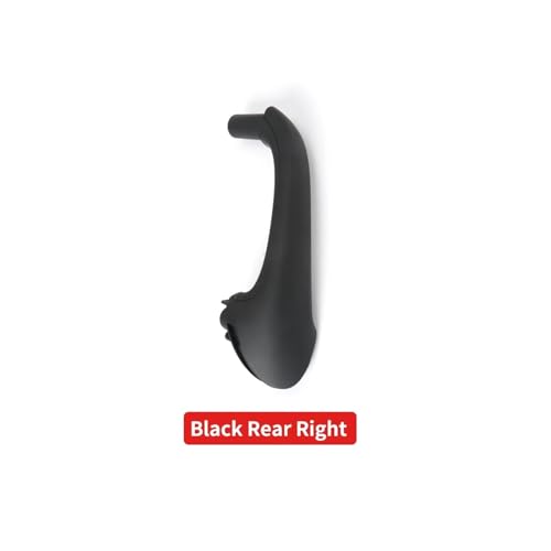 CYBSFKJ 3 Farben Verbessertes Auto-Innenzubehör Türgriff Ersatz for W203 C-Klasse 2000-2007 2038101551(Rear Right Black) von CYBSFKJ