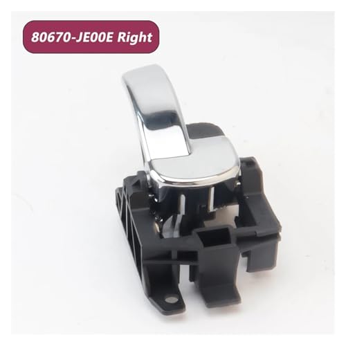 CYBSFKJ Auto Inner Griff Innen Tür Griffe links rechts 80670-JD00E 80671-JD00E 80670JD00E 80671JD00E for Qashqai J10 2007-2013(80670-JE00E Right) von CYBSFKJ