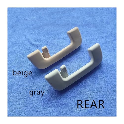 CYBSFKJ Innendachgriff for Corolla 2014 2015 2016 Vorne und hinten links und rechts grau beige(Gray front 1pc) von CYBSFKJ