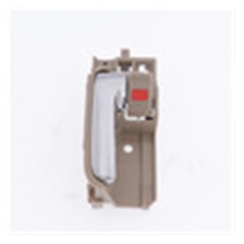 CYBSFKJ Innentürgriff Chrom Schwarz Beige Links Rechts 69206-02090 69205-02090 for Corolla Matrix Scion TC 2003-2009(Beige Left) von CYBSFKJ