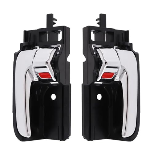 CYBSFKJ Innentürgriff Chrom Schwarz Beige Links Rechts 69206-02090 69205-02090 for Corolla Matrix Scion TC 2003-2009(Black Right) von CYBSFKJ