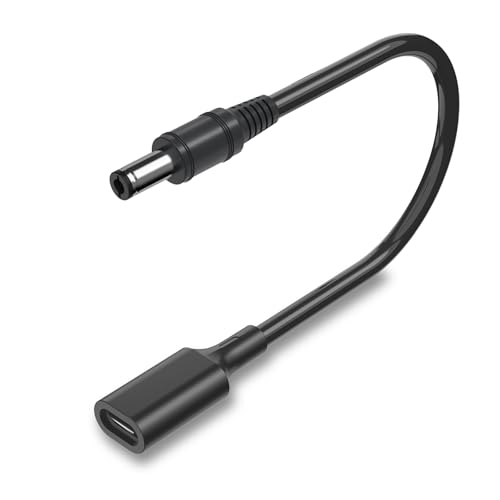15W PD USB Typ C Eingang zu DC 5.5x2.1mm，USB C auf DC5521 Power Extension Charge Kabel ，Ausgang Power Ladekabel, für Router,CCTV,Laptop etc Power 5 Volt Gerät von CYD
