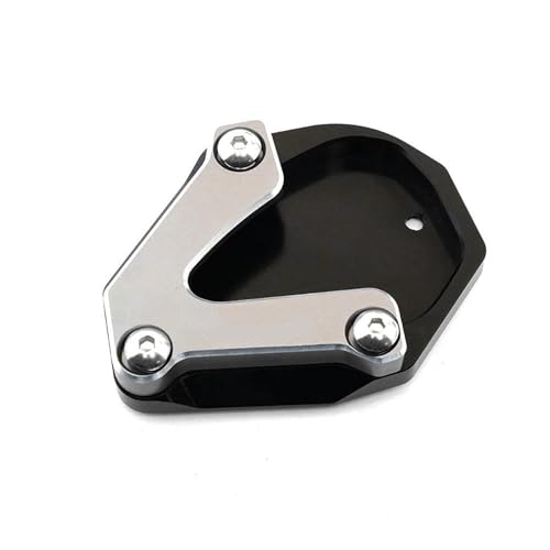 CYDJML Motorrad Fuß Seite Stand Platte Für Benelli TRK 702 TRK702 2022 2023 Verlängerung Kickstand Pad Unterstützung Stehen Seitenständer Kickständer Vergrößerungsplatte(Titan) von CYDJML
