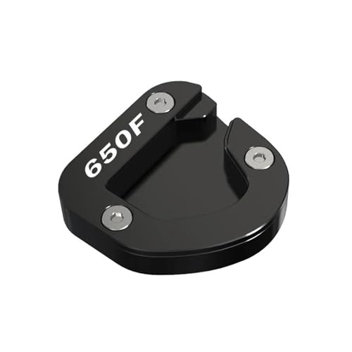 CYDJML Motorrad Fuß Seite Stehen Platte Für Suzuki GSF1250 GSF650 Bandit GSF 1250 650 S GSX1250F/FA GSX650F Verlängerung Kickstand Pad Seitenständer Kickständer Vergrößerungsplatte(Schwarz) von CYDJML