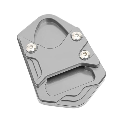 CYDJML Motorrad Seite Stehen Pad Für SYM CRUISYM 125i 250i 300i Alpha 300 2023 Verlängerung Unterstützung Platte Ständer Fuß Pads Kick Stehen Seitenständer Kickständer Vergrößerungsplatte(Titan) von CYDJML