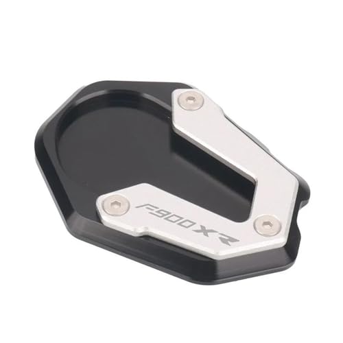 CYDJML Motorrad-Seitenständer-Verlängerungsplatte Für B&MW F900R F900XR F900 R XR F 900R 900XR Seitenständer Kickständer Vergrößerungsplatte(Schwarz,X-2) von CYDJML