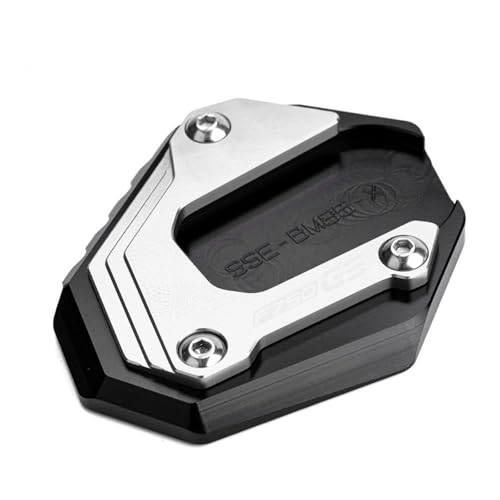 CYDJML Motorrad-Seitenständerplatte Für B&MW F850GS F750GS F800GS F900GS F850 GS Adventure F 750 850 GSA F 900 GS ADV Seitenständer Kickständer Vergrößerungsplatte(Silber 1) von CYDJML