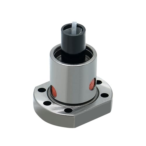 Bewegungsbühne Kugelumlaufmutter mit Rechtsgewinde, Klasse C7, 16 mm Durchmesser, gerollte Schraubenflanschmutter SFU1605 1604 1610 SFS1616 Einzelkugelmutter Spindelschiene(SFU1604-3) von CYFANG