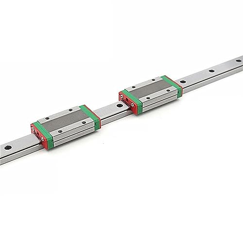 Bewegungsführung 1 Stück MGN9 Linearschienenschlitten + 2 Stück MGN9H oder MGN9C Schlitten 200 300 350 400 450 500 550 600 800 1000 mm Linearführung Linearlager (Color : 1PC MGN9 2PC MGN9H, Size : 4 von CYFANG