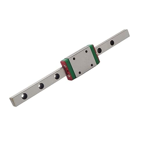 Bewegungsführung 1 Stück MGN9 MGN9H MGN9C Miniatur-Linearführung 100 mm-100 0 mm Gleitschiene MGN9 Gleitblockwagen 3D-Druckerteil Linearlager (Color : MGN9H, Size : 500mm) von CYFANG