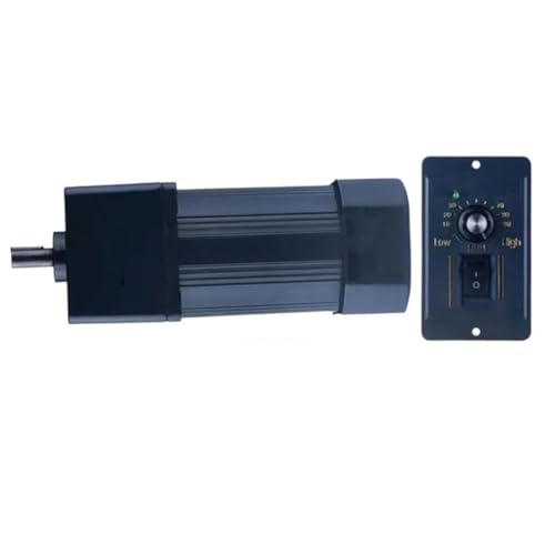 CYFANG 1 Stück 120 W 220 V AC Drehzahlregelung Minderermotor 5IK120RGN-CF Geschwindigkeitsverstellbarer Getriebemotor mit Drehzahlregler 15 mm Welle mechanisch verstellbar(7.5rpm) von CYFANG