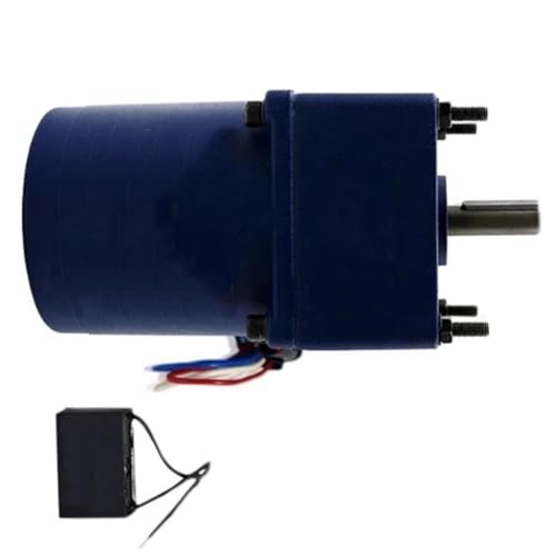 CYFANG 1 Stück 4IK25GN-C Getriebemotor mit fester Drehzahl, 25 W, 220 V, einphasig, 80 x 80 mm Rahmen, Getriebemotor mit konstanter Drehzahl, Drehzahlminderermotor mechanisch verstellbar(30rpm) von CYFANG