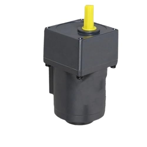 CYFANG 1 Stück 6 W Konstantgeschwindigkeits-Reduziermotor 220 V AC einphasiger Getriebemotor mit fester Geschwindigkeit 1500 U/min 60 x 60 mm Rahmen-Induktionsmotor mechanisch verstellbar(40K 37RPM) von CYFANG