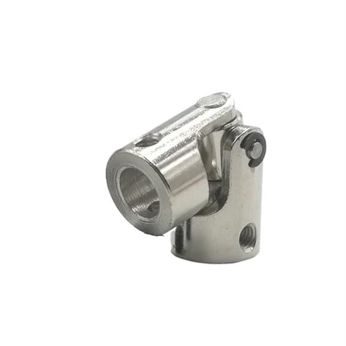 CYFANG 1 pc Stahl Welle Stecker 2mm 2,3mm 3mm 3,17mm 4mm 5mm 6mm 8mm 10mm Universal Koppler Joint Kupplung for Auto Boot Modell Gelenkrotator(4mm to 4mm) von CYFANG