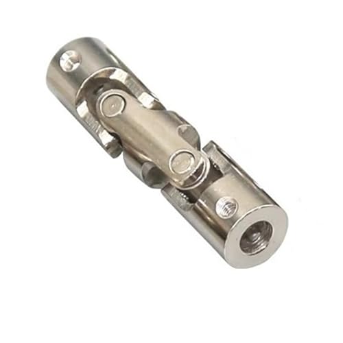 CYFANG 1 stück Metall Kardangelenk 4mm 5mm 6mm Boot Auto 3 Abschnitt Kreuzgelenk Kupplung Motoranschluss M3 M4 Schraube Wellenkupplungen Gelenkrotator(4mm x 4mm) von CYFANG