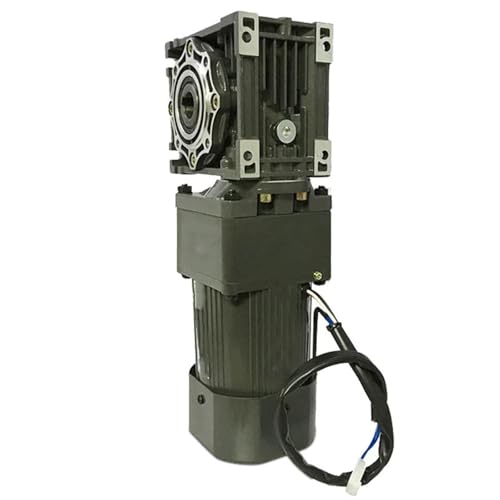 CYFANG 1 stücke 120W NMRV040 Schneckengetriebemotor 2-stufiges Minderer 220V AC Selbsthemmendes Getriebe Drehzahlregulierungsmotor CW CCW Einstellbarer(3.2RPM) von CYFANG