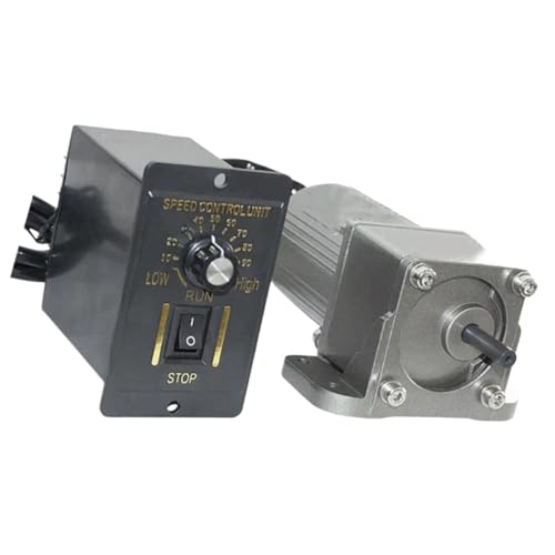 CYFANG 1 stücke 25W 80x80mm Rahmen Speed ​​Control Motor Kit 110V AC Single Phase 4IK25RGN-C Geschwindigkeit Einstellbar Getriebe Minderer Motor CW CCW mechanisch verstellbar(125rpm) von CYFANG