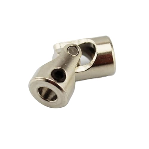 CYFANG 1pc Boot Auto Welle Koppler Motor Stecker Metall Kreuzgelenk Kupplung Gelenkrotator(4mm to 4mm) von CYFANG