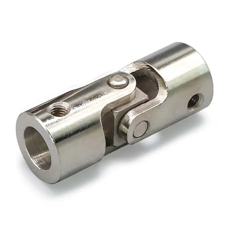 CYFANG 1pc Kreuzgelenk Kupplung Boot Auto Metall Welle Koppler Motor Stecker Gelenkrotator(D14L35 6.35mm to 8mm) von CYFANG