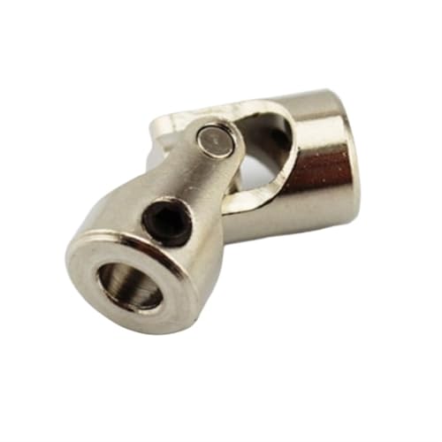 CYFANG 1pc Stahl Welle Stecker Auto Boot Modell Koppler Kreuzgelenk Kupplung Gelenkrotator(5mm to 8mm) von CYFANG
