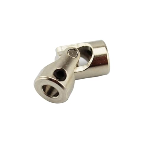 CYFANG 1pc Universal Koppler Joint Auto Boot Modell Kupplung Stahl Welle Stecker Kreuzung Gelenkrotator(5mm to 8mm) von CYFANG