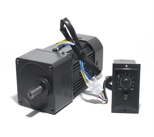 CYFANG 40W 90x90mm Rahmen 220V AC Reversible Getriebe Motor Einphasig Geschwindigkeit Einstellbar Geschwindigkeit Minderer Motor mechanisch verstellbar(2.5rpm) von CYFANG